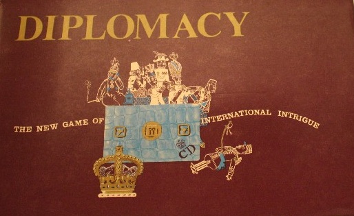 Diplomacy Board Game 1971 - Pre Owned