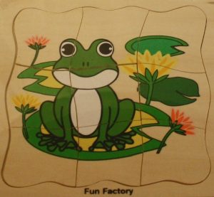 Frog Layer Wooden Puzzle - New