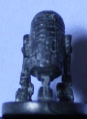 PARTS ONLY - Monopoly Star Wars Original Trilogy Edition Board Game - (1) R2D2 Pewter Token Only