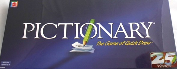 Pictionary 2008 Board Game - New