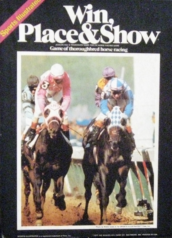 Win Place & Show Board Game - Used