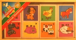 Animal Dominoes Game - New
