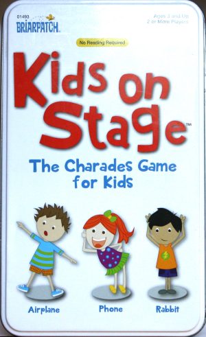 Charades Kids On Stage Game Tin Edition - Pre Owned