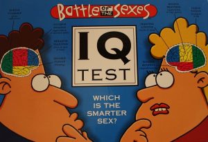 Battle Of The Sexes IQ Test Board Game - Pre Owned
