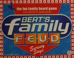 Berts Family Feud Board Game