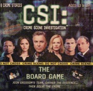CSI Crime Scene Investigation Board Game - Pre Owned