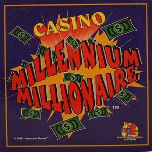Casino Millennium Millionaire Board Game - Used