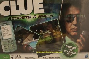 Clue Secrets & Spies Board Game - New
