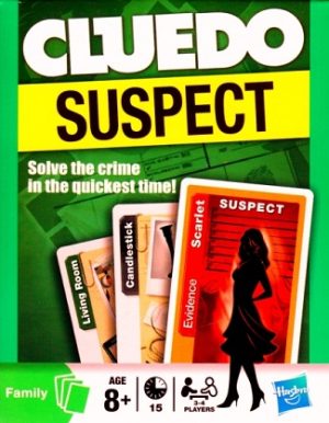 Cluedo Suspect Card Game - New