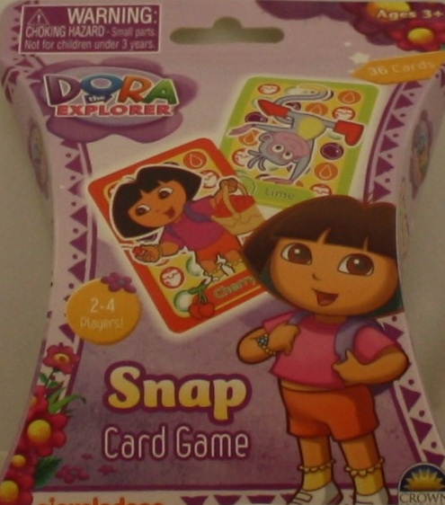 Dora The Explorer Snap Card Game - New