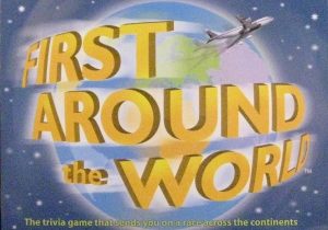 First Around The World Board Game - Pre Owned (Unplayed)