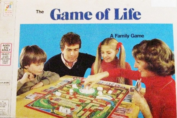 The Game of Life Board Game 1976 Version