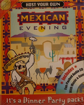 Host Your Own Mexican Evening Dinner Party Game - New