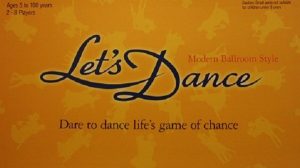 Lets Dance Modern Ballroom Style Board Game - New