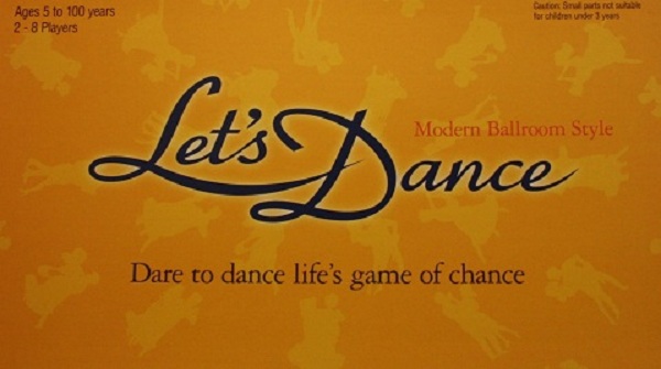 Lets Dance Modern Ballroom Style Board Game