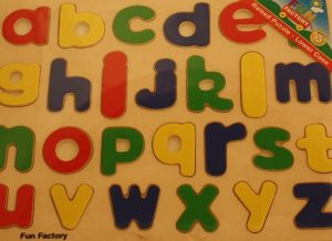 Alphabet Wooden Puzzle - New