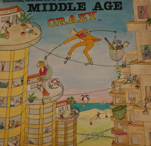 Middle Age Crazy Board Game - Used