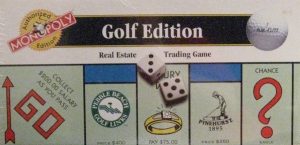 Monopoly Golf Edition Board Game