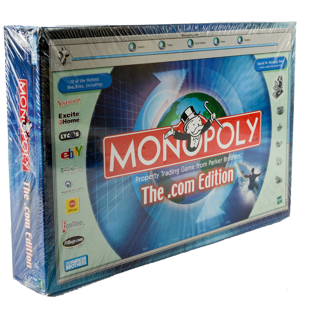 Monopoly The .com Edition Board Game - New