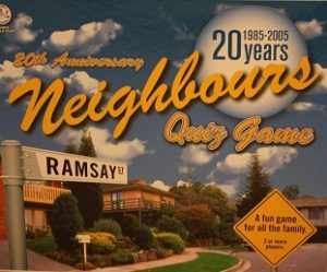 Neighbours 20th Anniversary Board Game