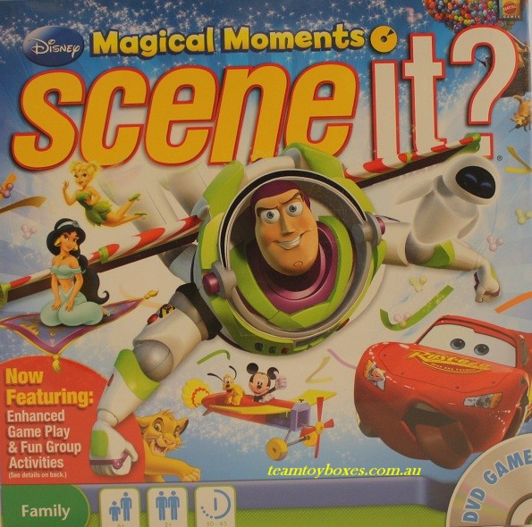 Scene It Disney Magical Moments Board Game - New