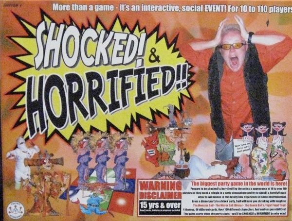 Shocked & Horrified Party Game - Pre Owned