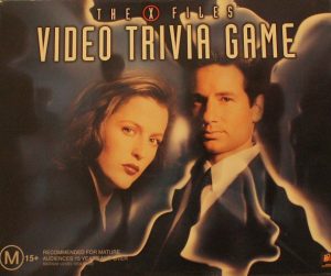 The X Files Video Trivia Board Game - Used