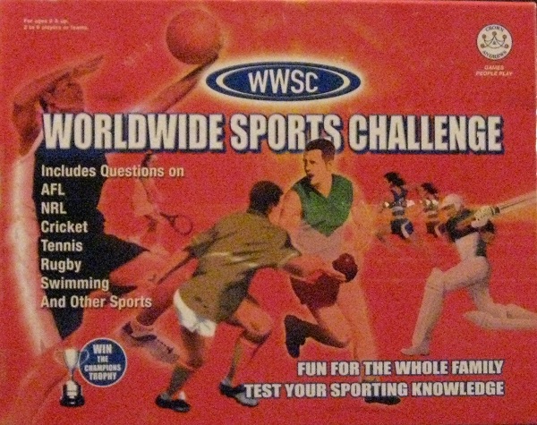 Worldwide Sports Challenge Board Game - Used