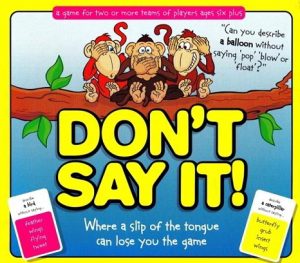 Dont Say It Game