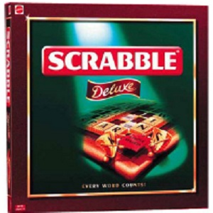 Scrabble Deluxe Wooden Frame Board Game