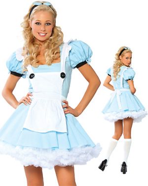 Alice in Wonderland Ladies Costume