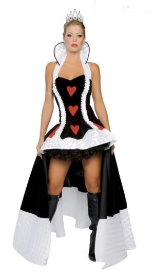 Enchanting Queen Of Hearts Costume