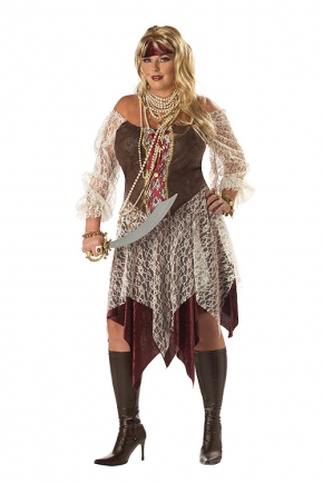 South Seas Siren Pirate Costume Plus Size