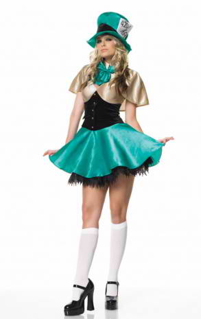 Womens Mad Hatter Costume