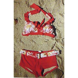 Womens Tropical Bikini