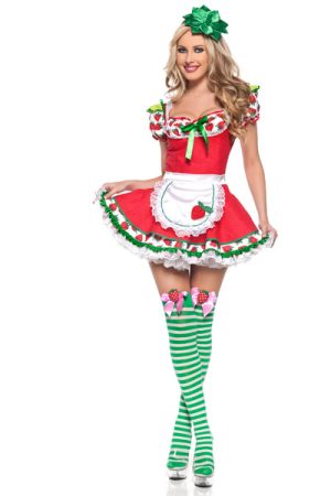 Strawberry Girl Costume