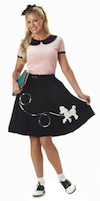 50's Hop with Poodle Skirt Costume