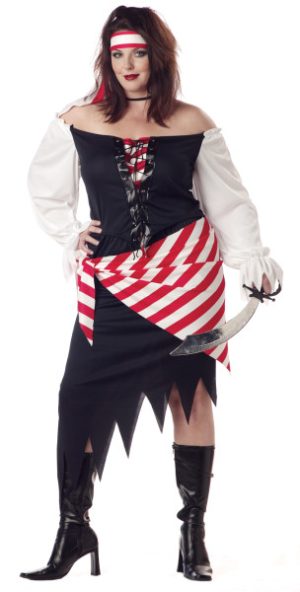 Ruby the Pirate Costume Plus Size