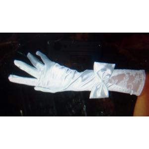 Satin Elbow Gloves