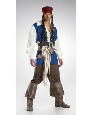 Captain Jack Sparrow Pirate Costume