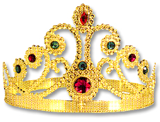Adjustable Queens Crown
