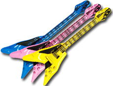 V Inflatable Guitar