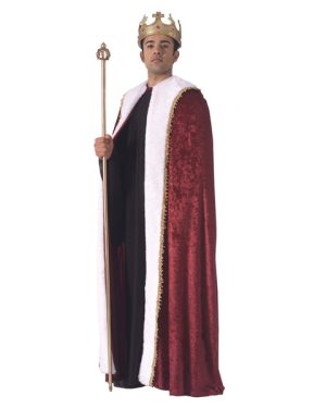 Burgundy Kings Robe Costume