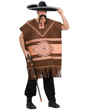 Mexican Poncho Costume