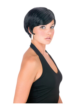 Black Pixie Wig