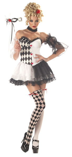 Le Belle Harlequin Costume