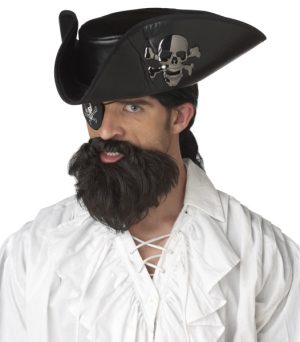 The Captain Pirate Beard and Moustache