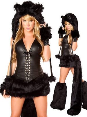 Deluxe Black Cat Costume