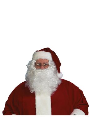 Santa Beard and Wig Set