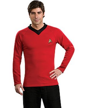 Star Trek Scotty Classic Deluxe Red Shirt